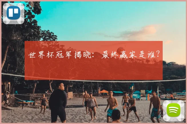 世界杯冠军揭晓：最终赢家是谁？