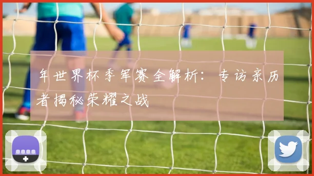 年世界杯季军赛全解析：专访亲历者揭秘荣耀之战